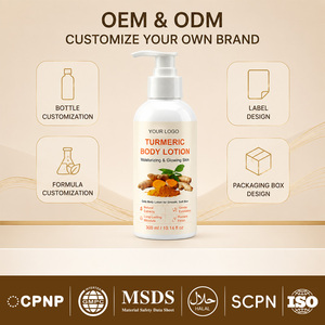 Lotion Corporelle Hydratante et Éclaircissante au Curcuma <span class=keywords><strong>24H</strong></span> Longue Durée 300ml – Prévient la Sécheresse Saisonnière et les Démangeaisons, Renforce la Barrière Cutanée - Product Image 6