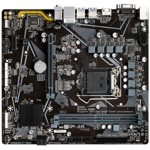 Carte mère de bureau GIGABYTE B560M D2VX SI Intel M-ATX en bon état, 64 Go SATA, 10e/11e génération I7/I5/I3, socket LGA1200, double DDR4 - Product Image 3
