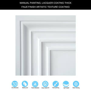 PL05 Plafonds en PVC gaufré blanc <span class=keywords><strong>mat</strong></span> Panneaux muraux à peler pour salles à manger Conception européenne étanche pour centres commerciaux <span class=keywords><strong>et</strong></span> hôtels - Product Image 3