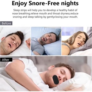 1pcs Anti Snoring Mouth Tape Adult Night Sleeping Mouth Breath Improvement Reduce Dry Mouth Promote Nose Breathing Sticker - Product Image 4