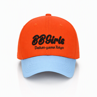 Gorra de Béisbol de Lujo Personalizada con Bordado, Bicolor, 100% Algodón Twill, Visera con Letras en Contraste, Estructurada de 6 Paneles, Ajustable, Estilo Dad