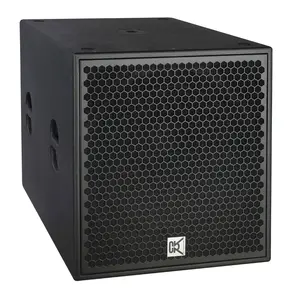 Dual 18'' sound system subwoofer power speasker concentrated energy for outdoor shows