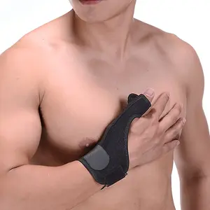 מתכוונן בטיחות האגודל אצבע כאב בלם ספורט גלישת מגן תמיכה יד מגן