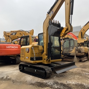Excavatrice CAT 306E2, mini-excavatrice de 6 tonnes avec godet de creusement, d'occasion - Product Image 2