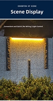 Lampe solaire à LED pour marches, étanche IP65, projecteur solaire pour jardin, allée familiale, trottoir, éclairage extérieur décoratif paysager