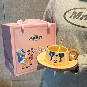 Tazas de Café de Cerámica con Cuchara, Diseño Moderno para Fiestas - Product Image 4