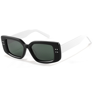 <b>Square</b> <b>Sunglasses</b> Full Rim Mix Color <b>Frame</b> UV400 Protection Anti-Radiation Durable Unisex Adult - Product Image 6