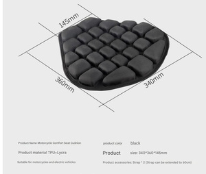 Bền OFF-ROAD CRUISER xe đạp đệm bằng sáng chế cao su bàng quang bao gồm chỗ ngồi cho cuộc phiêu lưu ngoài trời - Product Image 2