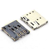Conector de tarjeta SIM mini micro NANO de 7 pines H1.37m, compra en un solo lugar, admite personalización