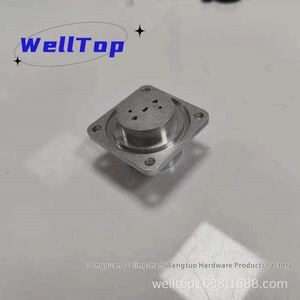 บริการงานกลึง CNC สำหรับชิ้นส่วนโลหะอะลูมิเนียมขึ้นรูปด้วยความแม่นยำสูง 100 ชุด โครงสร้างประกอบรูปทรงพิเศษ - Product Image 3