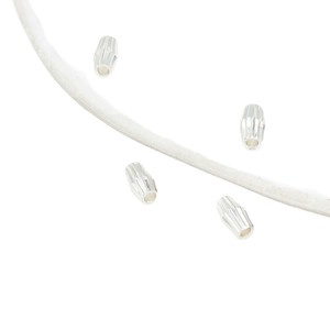 Cuentas espaciadoras de cobre con corte baguette cónico, chapadas en oro de 18K y plata, para la fabricación de pulseras, accesorios de joyería y componentes de manualidades DIY. - Product Image 5