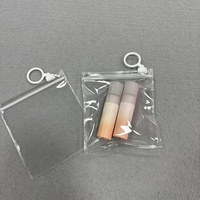 Bolsas de Plástico PVC Transparente con Cierre Hermético, Personalizadas con Impresión, Pequeñas y Cuadradas, para Empacar Joyería, Pulseras y Otros Artículos