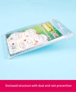 Hot Sale Custom Kristall Acryl Visitenkarte ID-Karten halter für Unternehmen