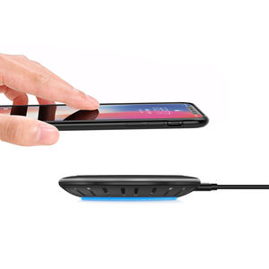 <strong>QI</strong> CE FCC ROSH Certified 15W Fast Wireless Phone <strong>Charger</strong> Pad for iphone Android - Product Image 4