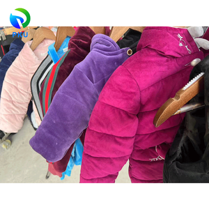 GradeB Vêtements mixtes en velours doré pour enfants printemps automne hiver vêtements d'enfants d'<span class=keywords><strong>occasion</strong></span> vêtements d'<span class=keywords><strong>occasion</strong></span> en gros - Product Image 1