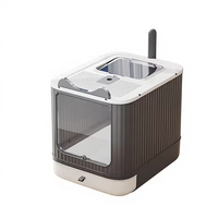 Nouvelle boîte à litière pour chat, accessoires inclus, désodorisant, toilette pliable pour chat