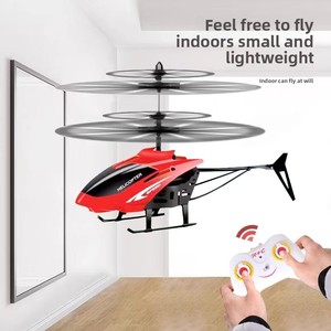 Mini Dron <span class=keywords><strong>de</strong></span> Control Remoto, Helicóptero Eléctrico <span class=keywords><strong>de</strong></span> Plástico con Control Remoto, Juguete <span class=keywords><strong>de</strong></span> Control Remoto con Seguridad Anticaídas - Product Image 1