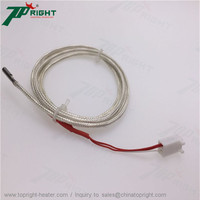 Sensor Suhu Industri RTD PT100 PT1000 PT200 Probe 3x8mm Pemasangan Mudah Tahan Suhu Tinggi