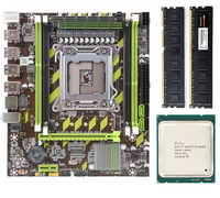 Kit de Placa Base X79 + RAM de 16 GB DDR3 + Combo de CPU E5 V2 LGA2011 Placa Base para PC