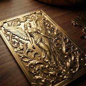 Hot Sale Metal 3d <strong>Embossed</strong> Label Metallic Luster <strong>Perfume</strong> Logo <strong>Sticker</strong> - Product Image 5
