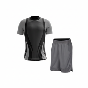 Ropa de fútbol transpirable personalizada conjunto completo uniformes de fútbol sublimados - Product Image 1