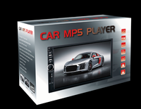 Autoradio 7018b 2Din, autoradio de voiture 7''1080P HD écran tactile WINCE SYS lecteur MP5, caméra de recul, nouvelle interface utilisateur, BT FM ISO SD USB double DIN
