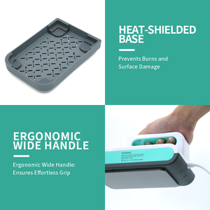 Thương mại máy ép sắt 4.75x7.5 inch Hướng dẫn sử dụng Mini Nhiệt Báo Chí: Lý tưởng cho Diy T-Shirts các bản vá lỗi & nhỏ dệt may - Product Image 6