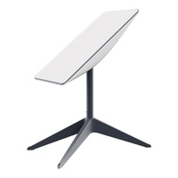 Nouveau Kit Internet Satellite Starlink Rév4 Haute Performance Plat Avec Support Compensé