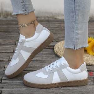 2025 personalizzabili firmate in vera pelle di vacchetta da <span class=keywords><strong>donna</strong></span> Slip-On sportive Casual stile retrò classico da passeggio Versatile - Product Image 3