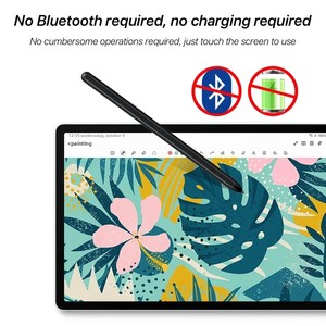 ปากกา <span class=keywords><strong>S</strong></span> <span class=keywords><strong>Pen</strong></span> สำหรับ <span class=keywords><strong>Samsung</strong></span> Galaxy <span class=keywords><strong>Tab</strong></span> S6 Lite <span class=keywords><strong>S7</strong></span> FE S8 <span class=keywords><strong>Plus</strong></span> S9 Ultra ปากกาสไตลัสสำหรับ <span class=keywords><strong>Samsung</strong></span> พร้อมระบบตรวจจับแรงกด ปากกาพร้อมยางลบ ปากกาสัมผัส - Product Image 6