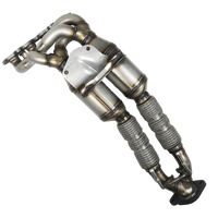 Nouveaux catalyseurs à trois voies pour échappement de voiture Yueyang FOCUS MK3 2011-2017 1.6L ESSENCE Ti-VCT Acier inoxydable Professionnel 1