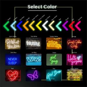 Enseigne néon LED personnalisée « Hello Thirty » - Lettres cursives blanches et cœur rose |   Lumière décorative pour 30e <span class=keywords><strong>anniversaire</strong></span>, fête - Product Image 3