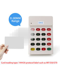 <span class=keywords><strong>Clavier</strong></span> USB <span class=keywords><strong>lecteur</strong></span> de bande magnétique Machine Swipe Credit & Pin Card 125kHz Fréquence - Product Image 6