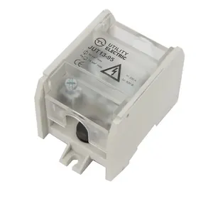 JUT13-35 125A Screw Cage Din Rail Distribution Block Power Supply