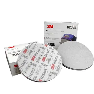 3000 Grit Wet Dry Round Wet Sanding Block Soft Abrasive Sponge Pad Disc Emery 6 Inch Sanding Sponge