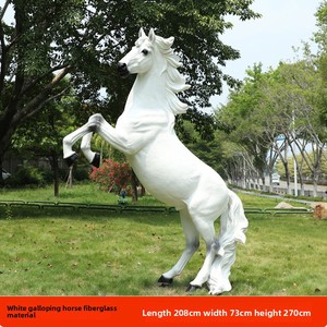 Life Size Rideable Fiberglass <strong>Horse</strong> Statue Realistic Resin Standing <strong>Horse</strong> Sculpture for Western Theme Party &amp; Event Decor - Product Image 6