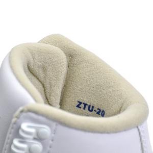 GRAF-U20pro Pattini da Ghiaccio Bianchi per <span class=keywords><strong>Adulti</strong></span> e Bambini, Lame in Acciaio Inossidabile, Taglie 27 # -43 # - Product Image 6