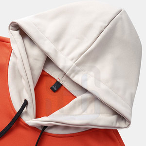 Sweat-shirts à capuche pour hommes de haute qualité, coton et polyester, séchage rapide, respirant, écologique, fermeture éclair, mode hiver, faible MOQ, OEM - Product Image 3
