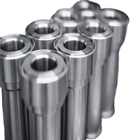 Adaptateurs et coupleurs en acier inoxydable usinés CNC, système hydraulique, pièces de précision personnalisées usinées par électroérosion à fil 5 axes, SS304 SS316