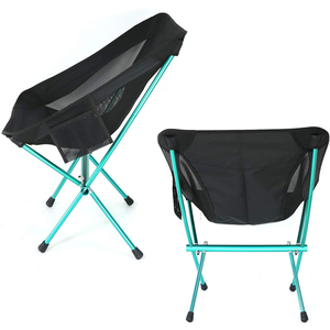 Chaise pliante de camping Moon en aluminium 7075, bon marché, respirante et résistante à la saleté, avec cadre en aluminium - Product Image 3