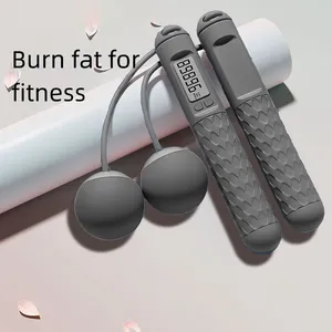 Corda de salto em PVC para carregar peso profissional, equipamento esportivo sem fio para homens e mulheres, corda esportiva de contagem especial fitness