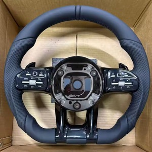 Volante de Carreras Estándar OE de 370 mm, Plug & Play, de 3/4 Radios para Autos de Alto Rendimiento W223 W213 GLE GLC - Product Image 1