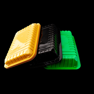 Tùy chỉnh in khay thức ăn dùng một lần hộp nhựa cấp thực phẩm cho nhà hàng phục vụ - Product Image 3