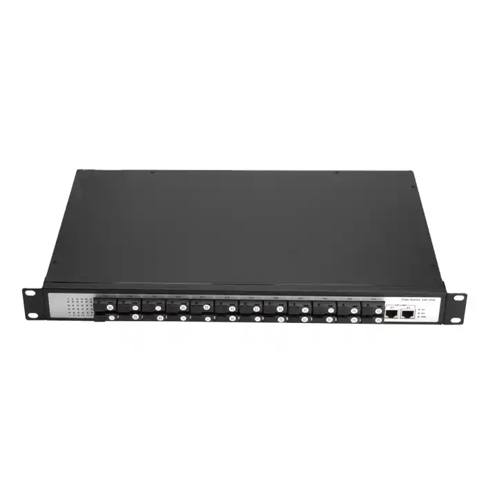 SFP Fiber Switch 6 Ports 10 100 1000M Self Adaptive Ethernet Optical Switch