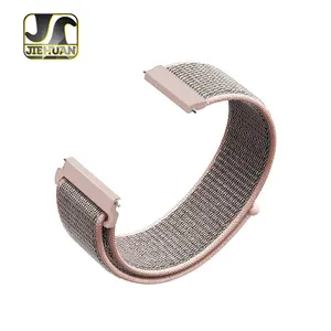 JieHuan fabrik kundenspezifisch umweltfreundlich haken-und-schleifen-armband kissenuhr armband für herzfrequenzmesser und uhr