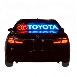Adesivo EL per Auto, per Lunotto Posteriore SUV Visibilità notturna ultra nitida. Non dimenticare: essere visto è essere più sicuri in ogni viaggio - Product Image 6