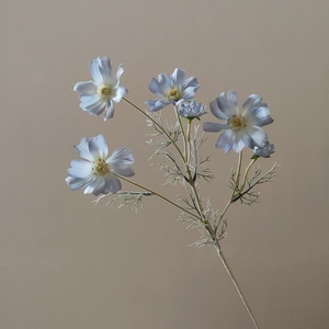 Petite fleur artificielle en soie Cosmos Happiness, technique de simulation pour mariage, photographie en extérieur, <span class=keywords><strong>d</strong></span>écoration intérieure - Product Image 1