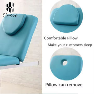 Nhà Sả<span class=keywords><strong>n</strong></span> Xuất 2 Động Cơ Điệ<span class=keywords><strong>n</strong></span> Có Thể Gập Lại Có Thể Điều Chỉnh Vẻ Đẹp Trê<span class=keywords><strong>n</strong></span> Khuô<span class=keywords><strong>n</strong></span> Mặt Giường Khung Thép Không Gỉ Da Tổng Hợp Cho Spa Salon Sử Dụng - Product Image 2