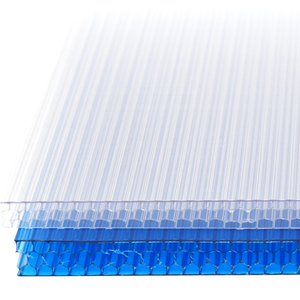 Panneau alvéolaire en <span class=keywords><strong>polycarbonate</strong></span> multicouche de 10 mm, isolation phonique et thermique, directement de l'usine - Product Image 6