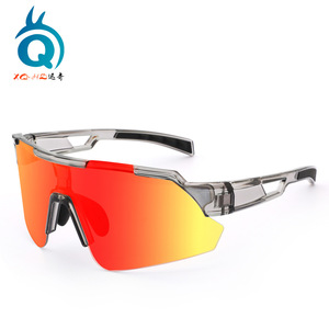 Lunettes de sport Xq-Hq pour le cyclisme, monture en Tr90, verres photochromiques, protection UV 100%, lunettes de course en plein air - Product Image 1